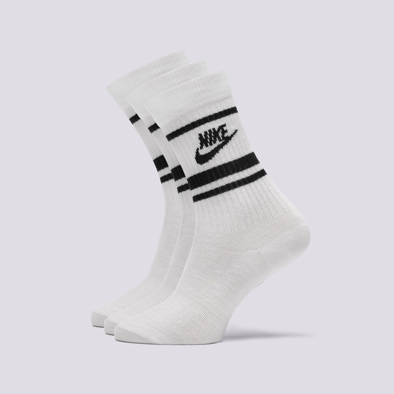 dámské ponožky NIKE ESSENTIAL STRIPE SOCKS (3 PACK)  DX5089-103 BÍLÁ