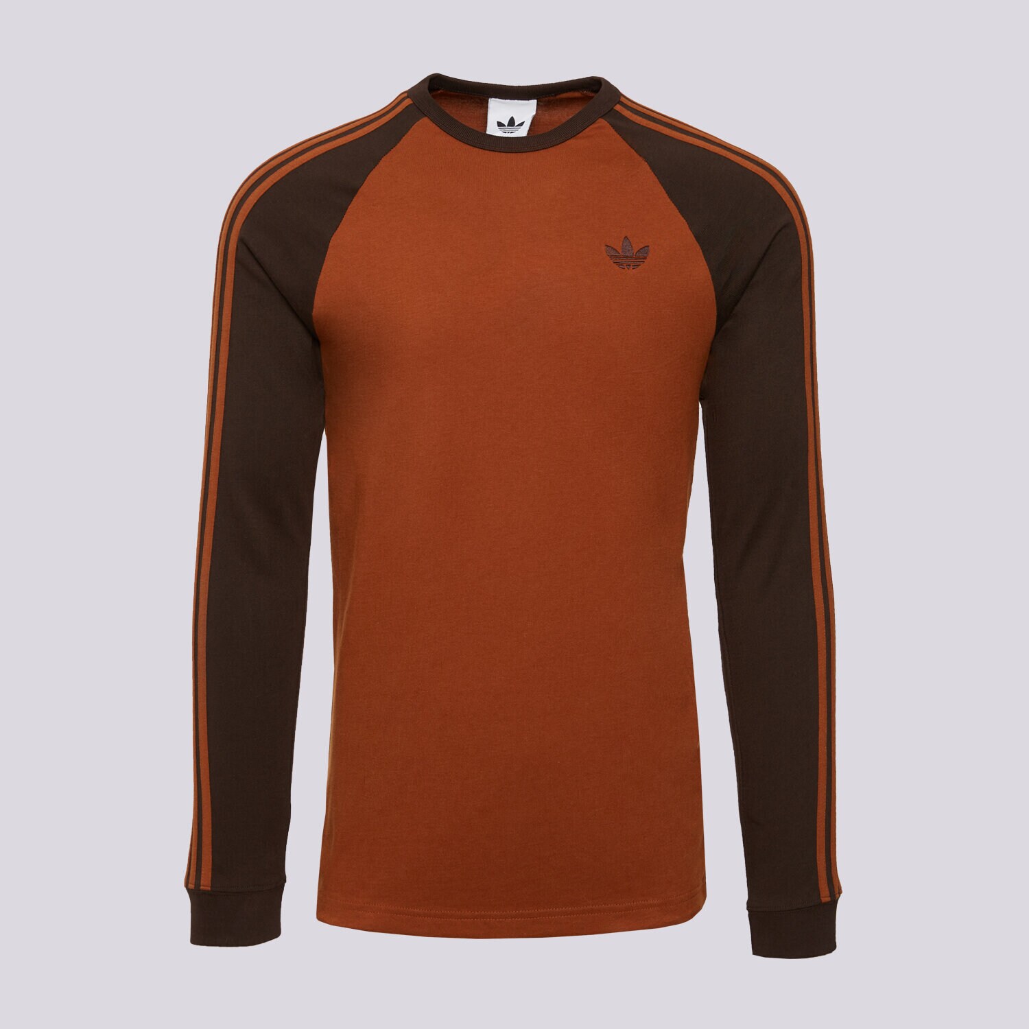 pánské tričko ADIDAS TRIČKO 3S LS TEE KT5061 ORANŽOVÁ
