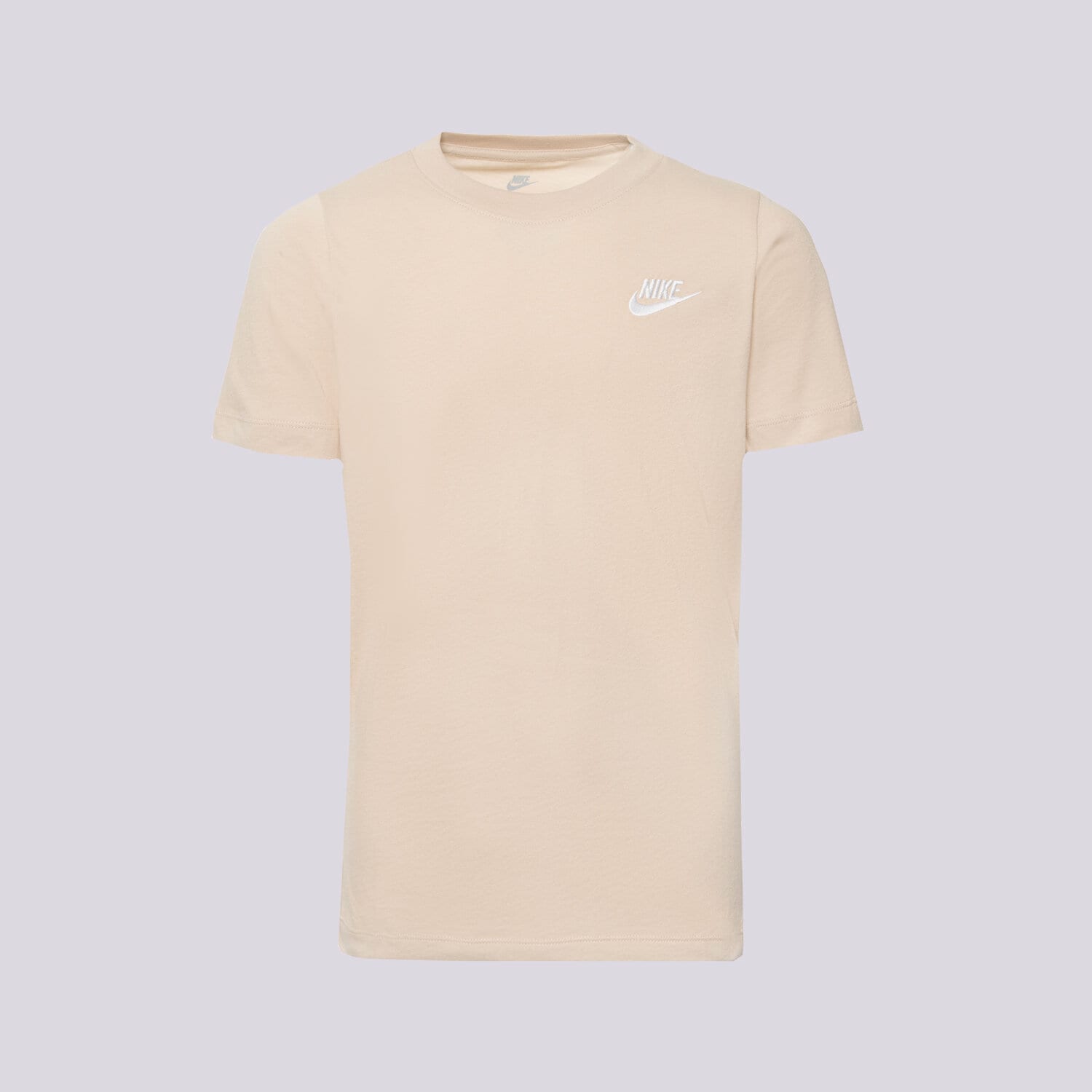 dětské tričko NIKE TRIČKO NIKE SPORTSWEAR BOY AR5254-126 BÉŽOVÁ