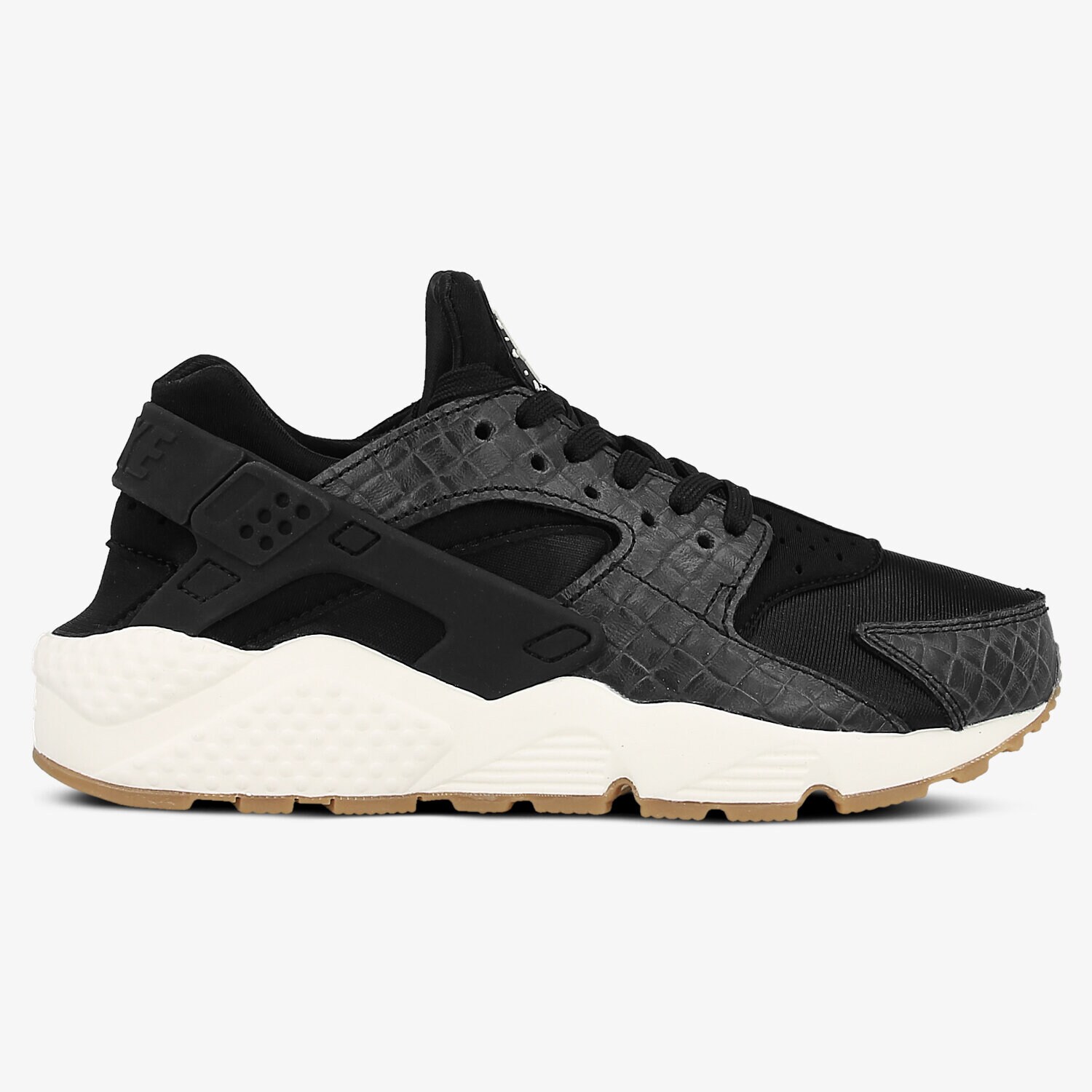 dámské tenisky NIKE WMNS AIR HUARACHE RUN PRM 683818011 ČERNÁ