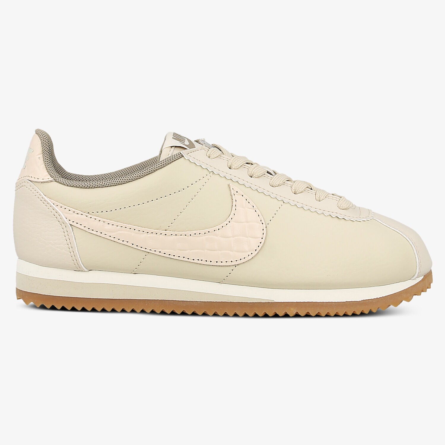 dámské tenisky NIKE W CLASSIC CORTEZ LTR LUX 861660100 BÉŽOVÁ
