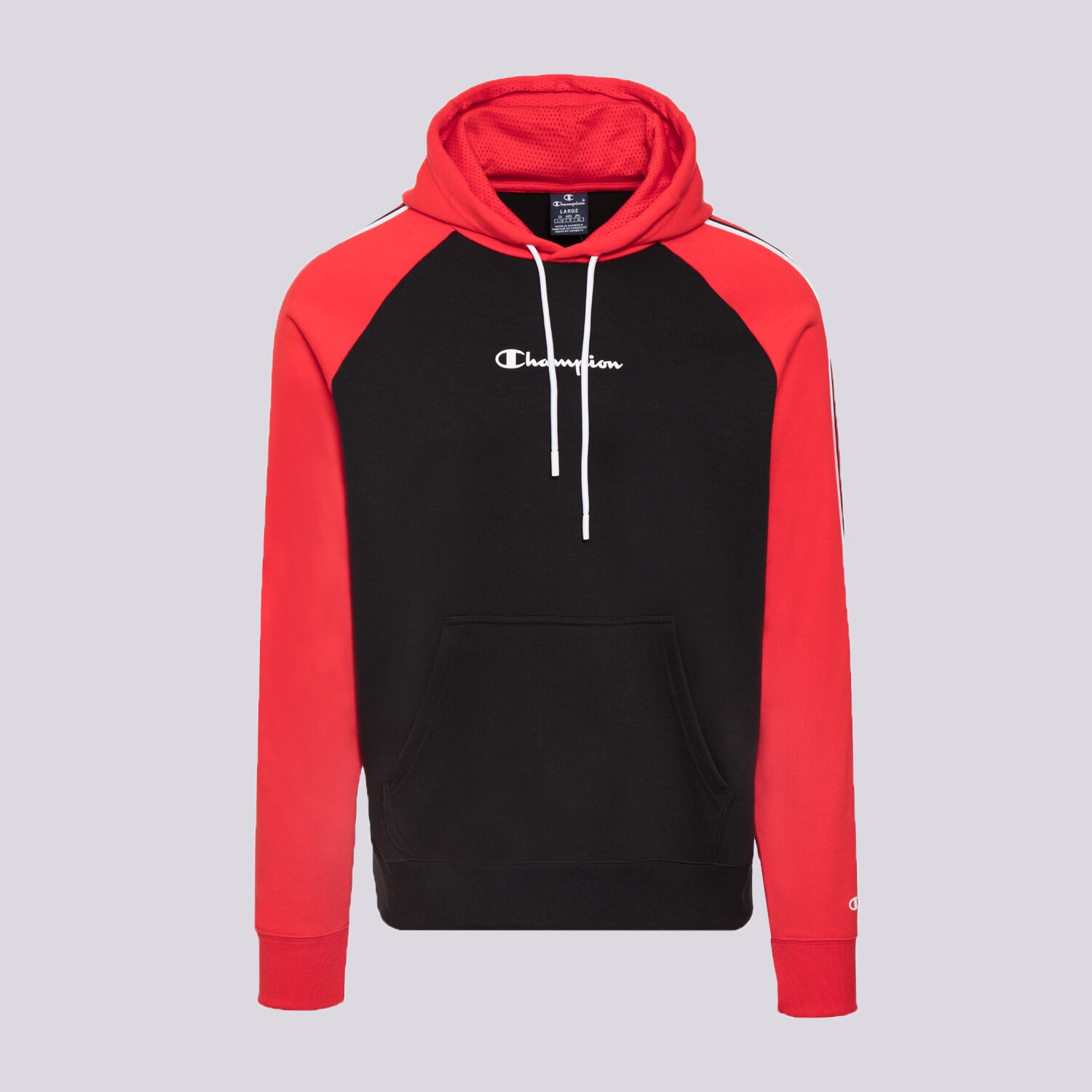pánská mikina CHAMPION MIKINA HOODED SWEATSHIRT 218765KK001 ČERNÁ
