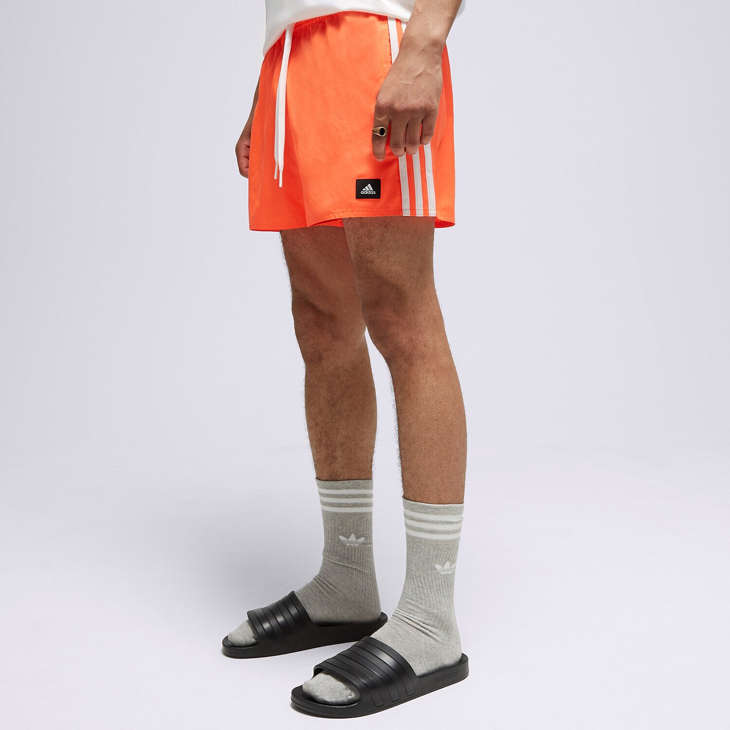 pánské kraťasy ADIDAS ŠORTKY  3S CLX SH VSL HT4371 ORANŽOVÁ