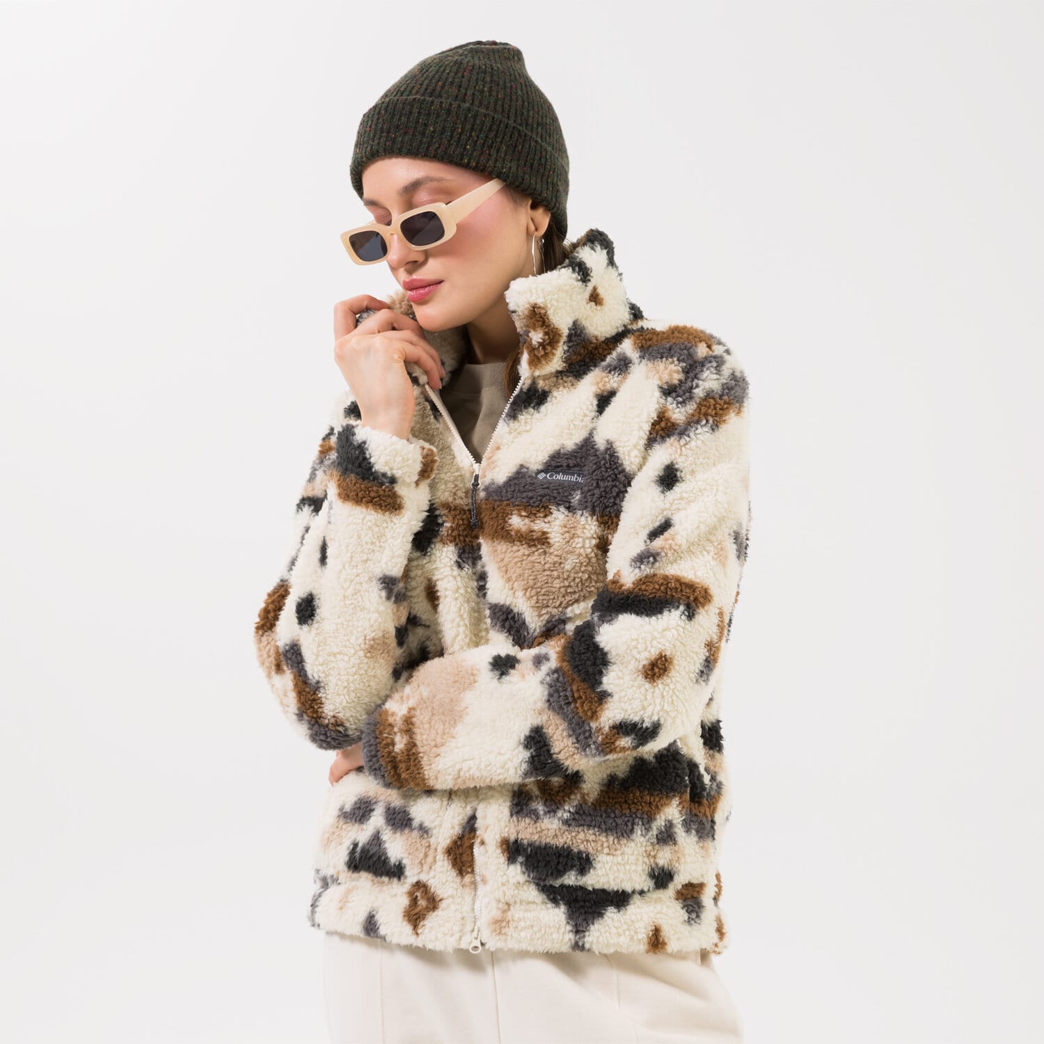 dámská mikina COLUMBIA FLEECE MIKINA WINTER PASS™ SHERPA FZ 1905913193 VÍCEBAREVNÁ