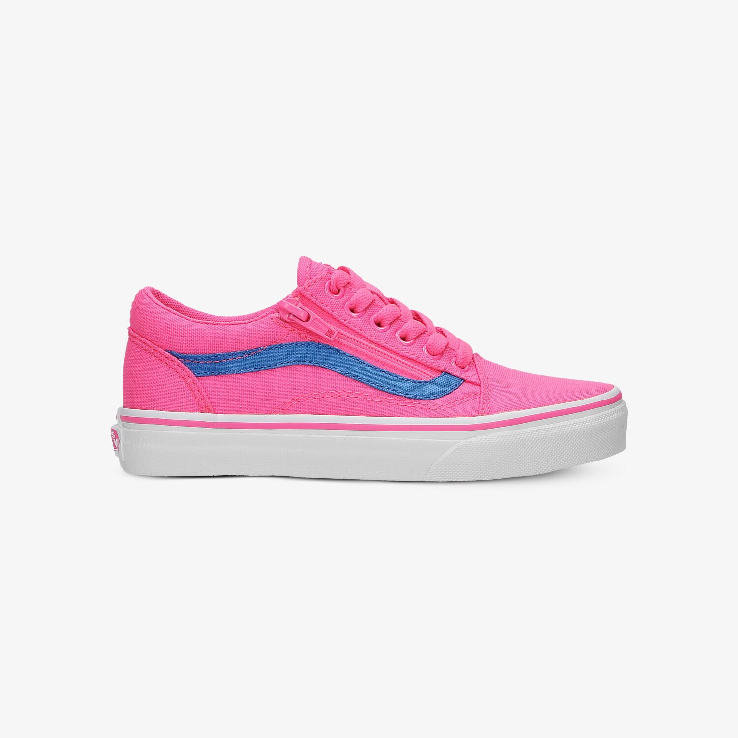 dětské skate boty (skateboardové) VANS OLD SKOOL ZIP  VA38HEMMV RŮŽOVÁ