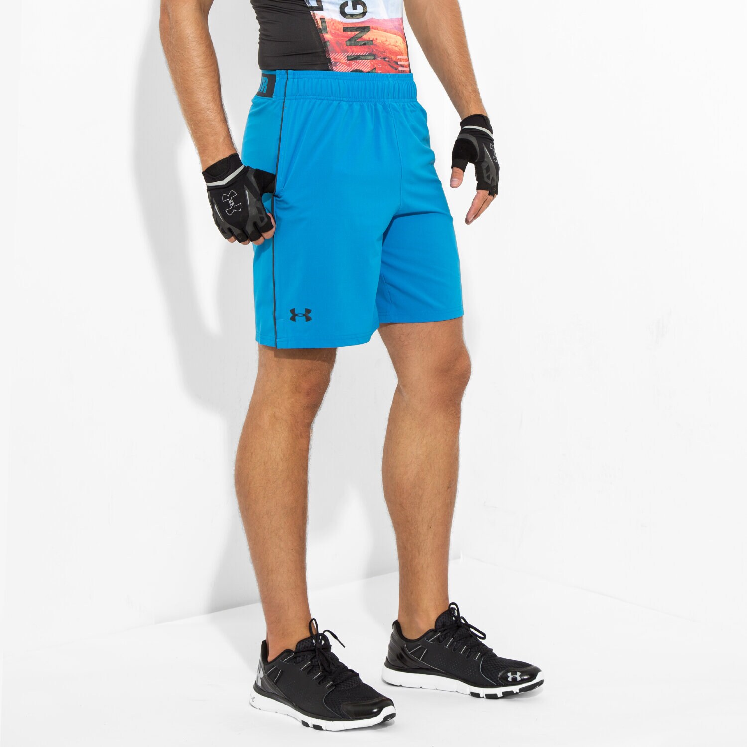 pánské kraťasy UNDER ARMOUR ŠORTKY  MIRAGE 8 1240128787 MODRÁ