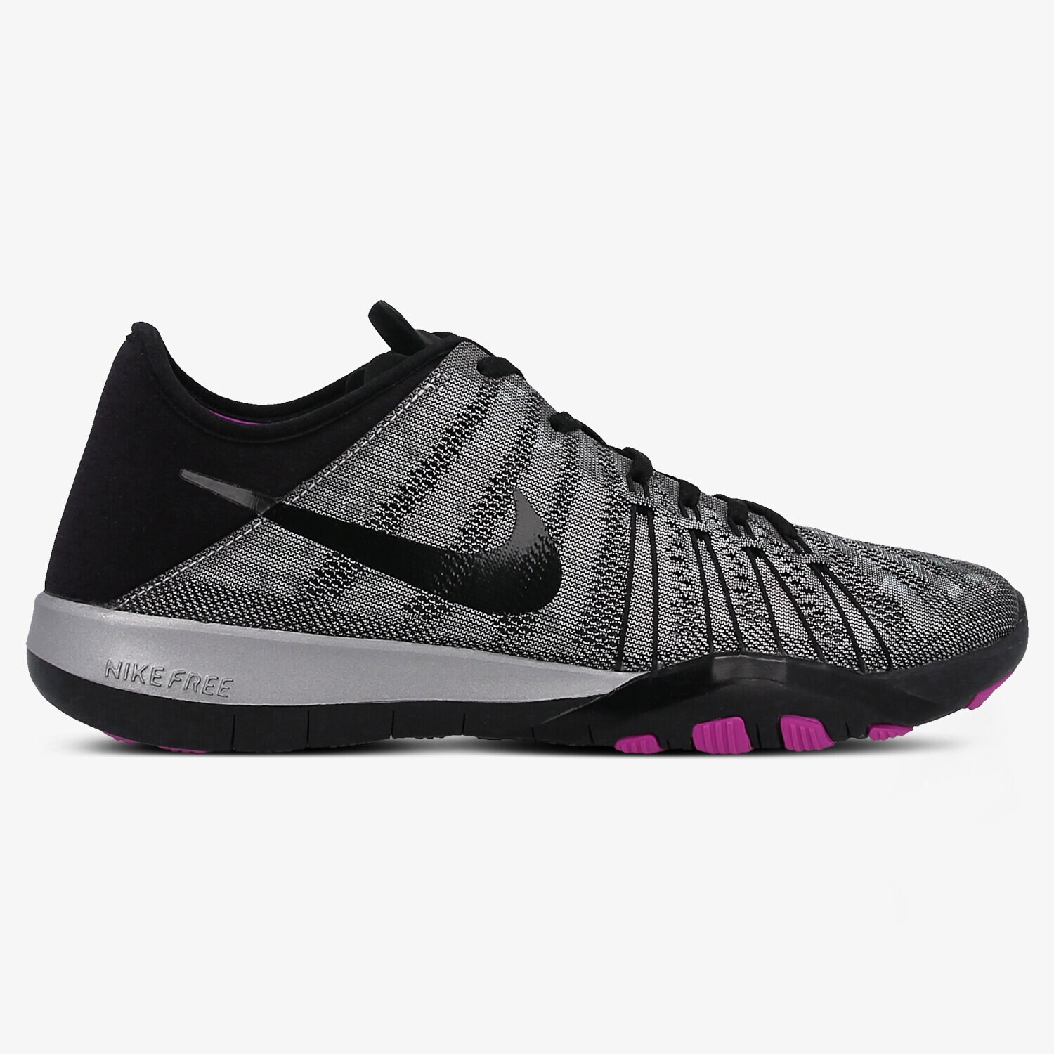 NIKE WMNS FREE TR 6 MTLC 849805-002 STŘÍBRNÁ