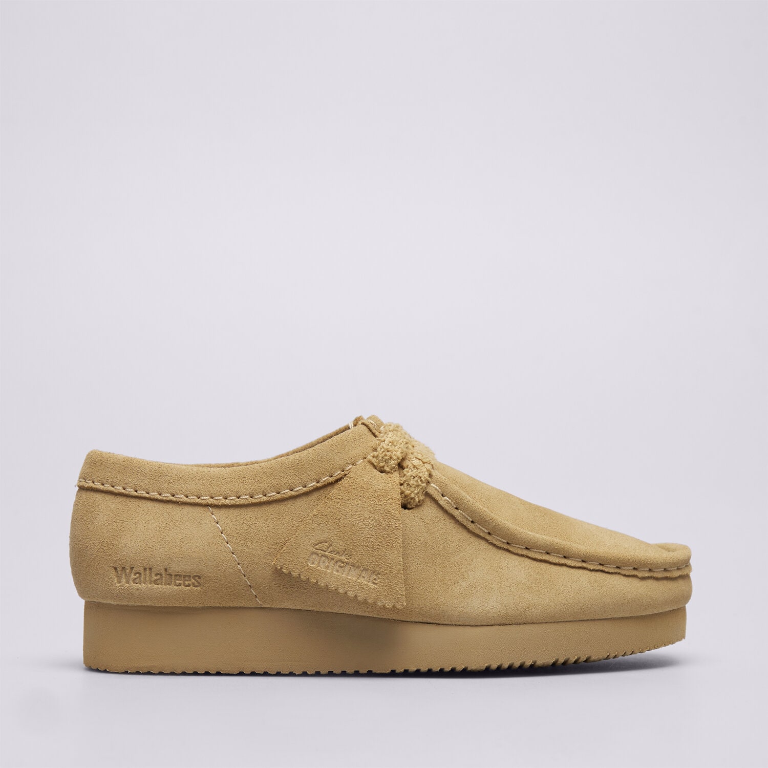 dámské kotníkové boty CLARKS WALLABEE LITE. 26328082 BÉŽOVÁ