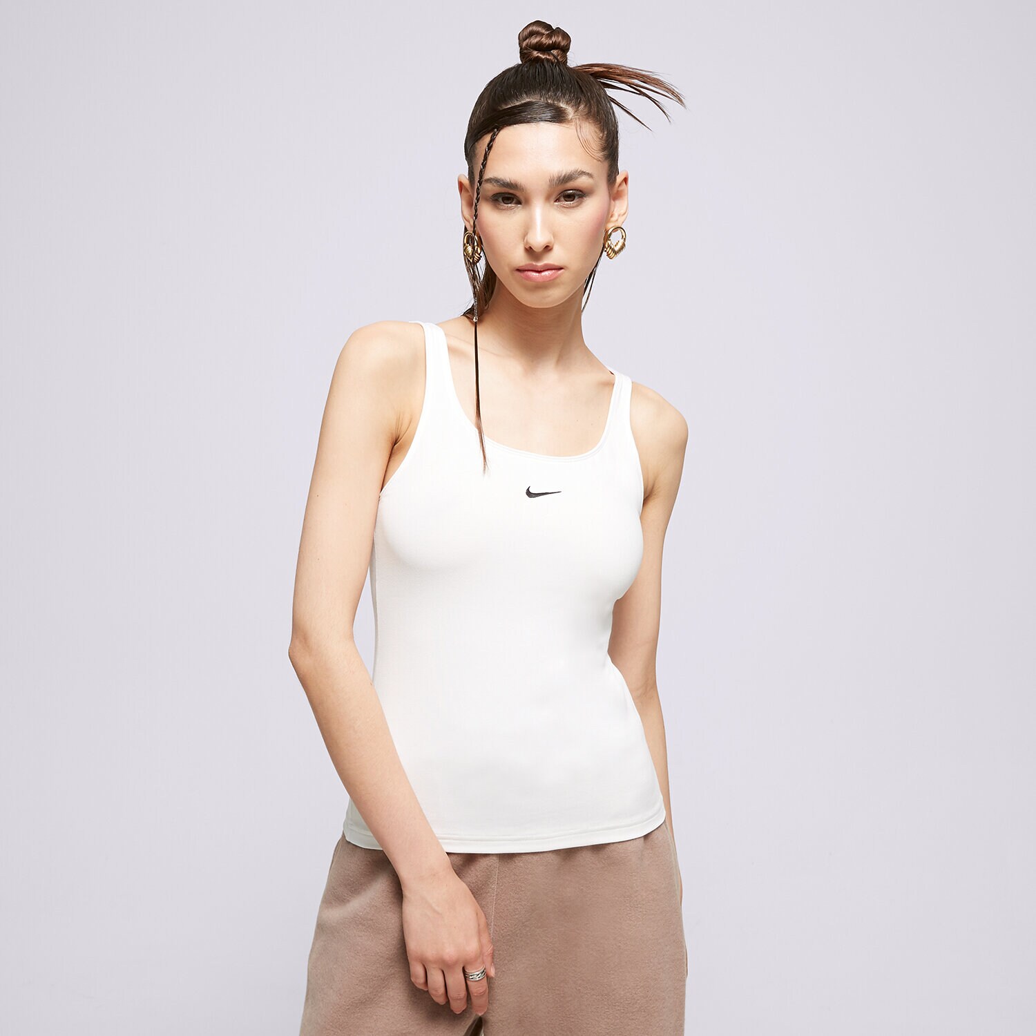 dámské tričko NIKE TRIČKO ESSENTIAL CAMI TOP TOP DH1345-100 BÍLÁ