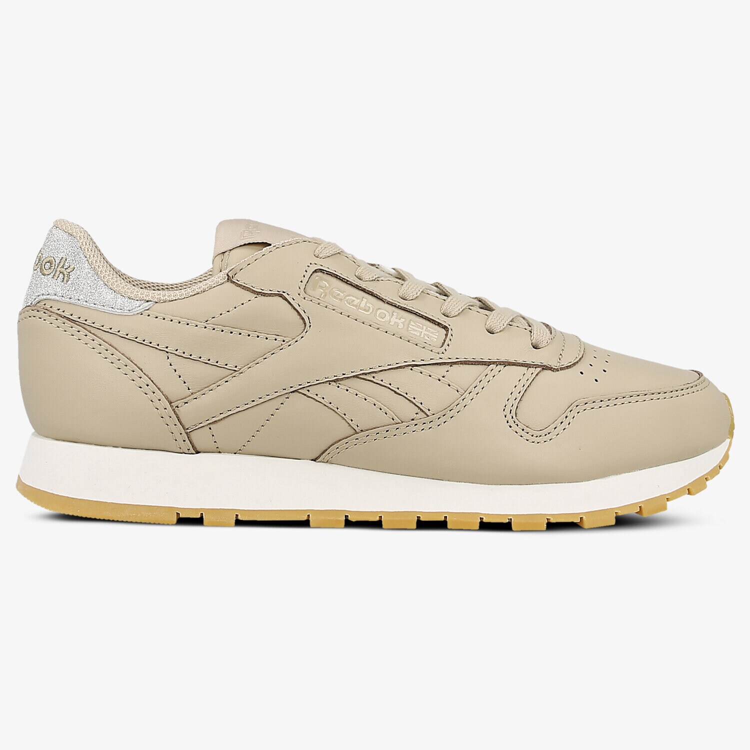 dámské tenisky REEBOK CL LTHR MET DIAMOND BD4424 BÉŽOVÁ
