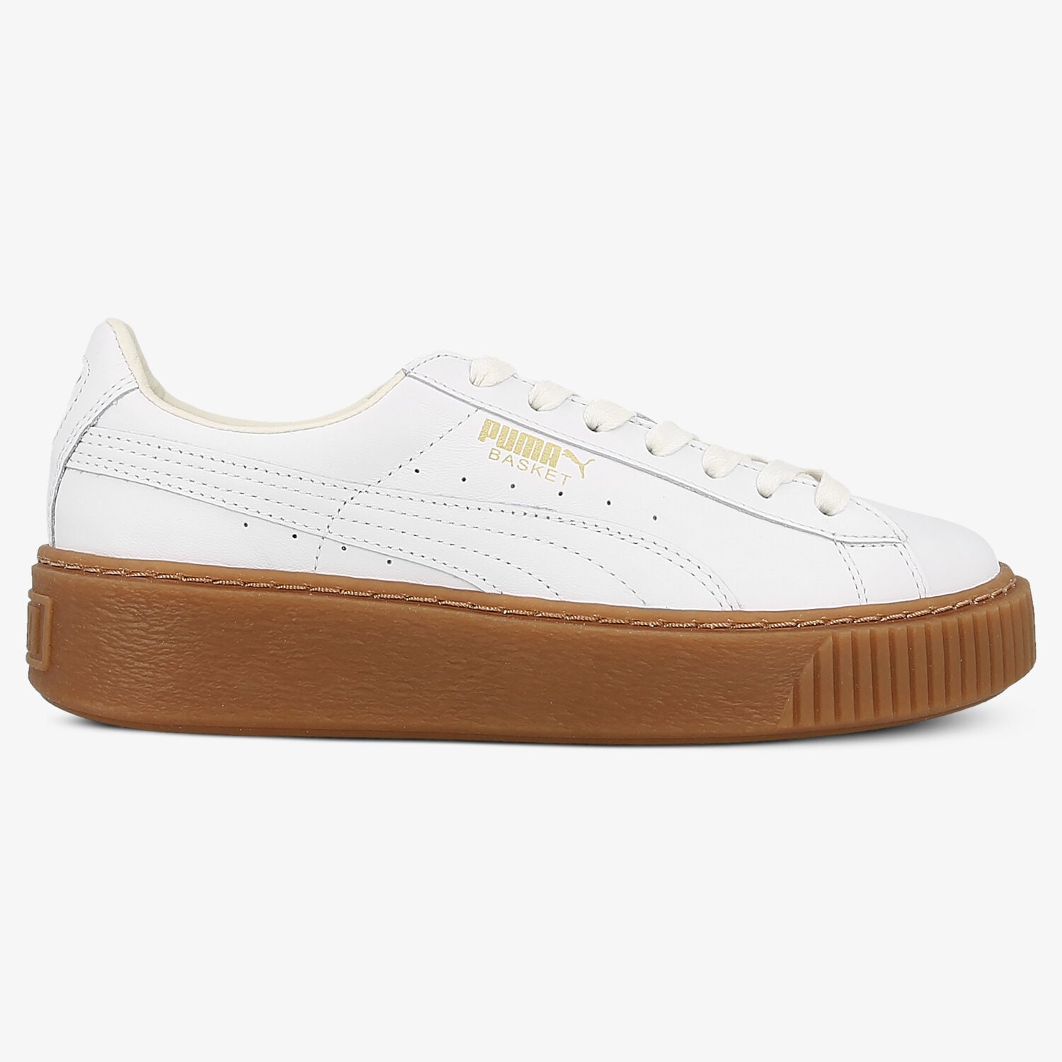 dámské tenisky PUMA BASKET PLATFORM CORE 36404001 BÍLÁ