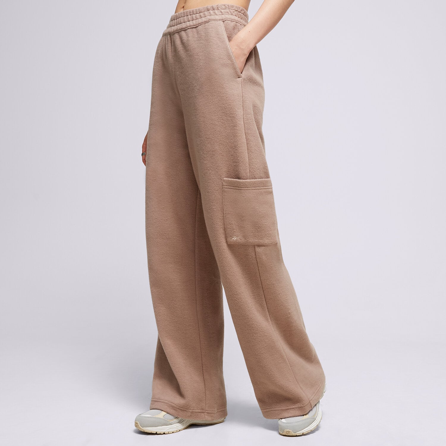dámské kalhoty REEBOK KALHOTY  CL WDE FL WIDE LEG PANT HS0384 FIALOVÁ