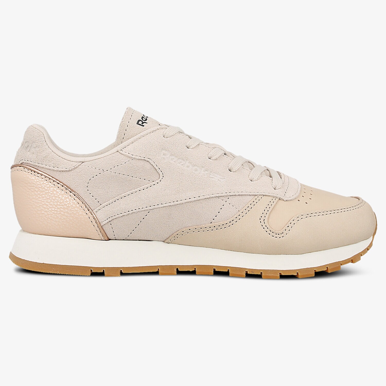 REEBOK CL LTHR GOLDEN NEUTRALS BD3744 BÉŽOVÁ