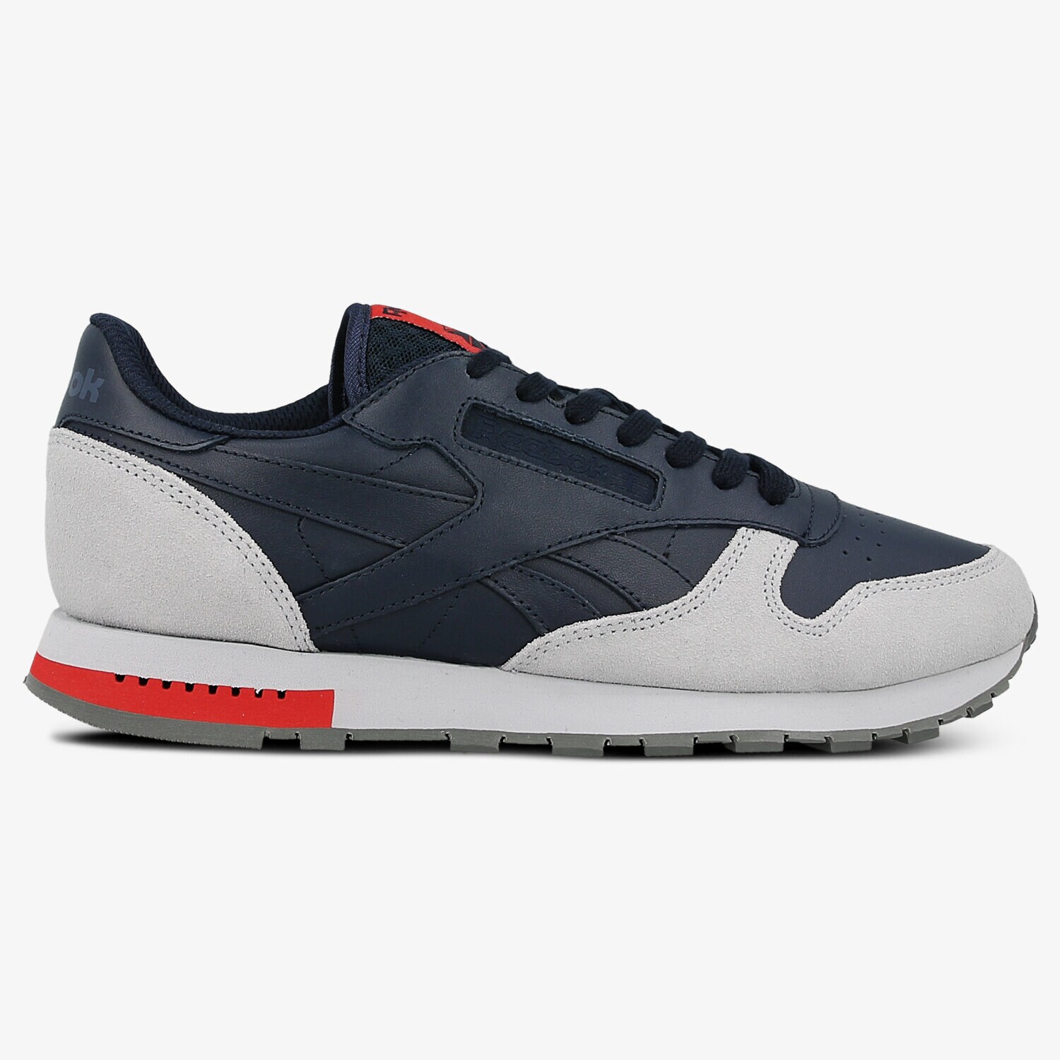 pánské tenisky REEBOK CL LEATHER GREY BD4415 TMAVOMODRÁ