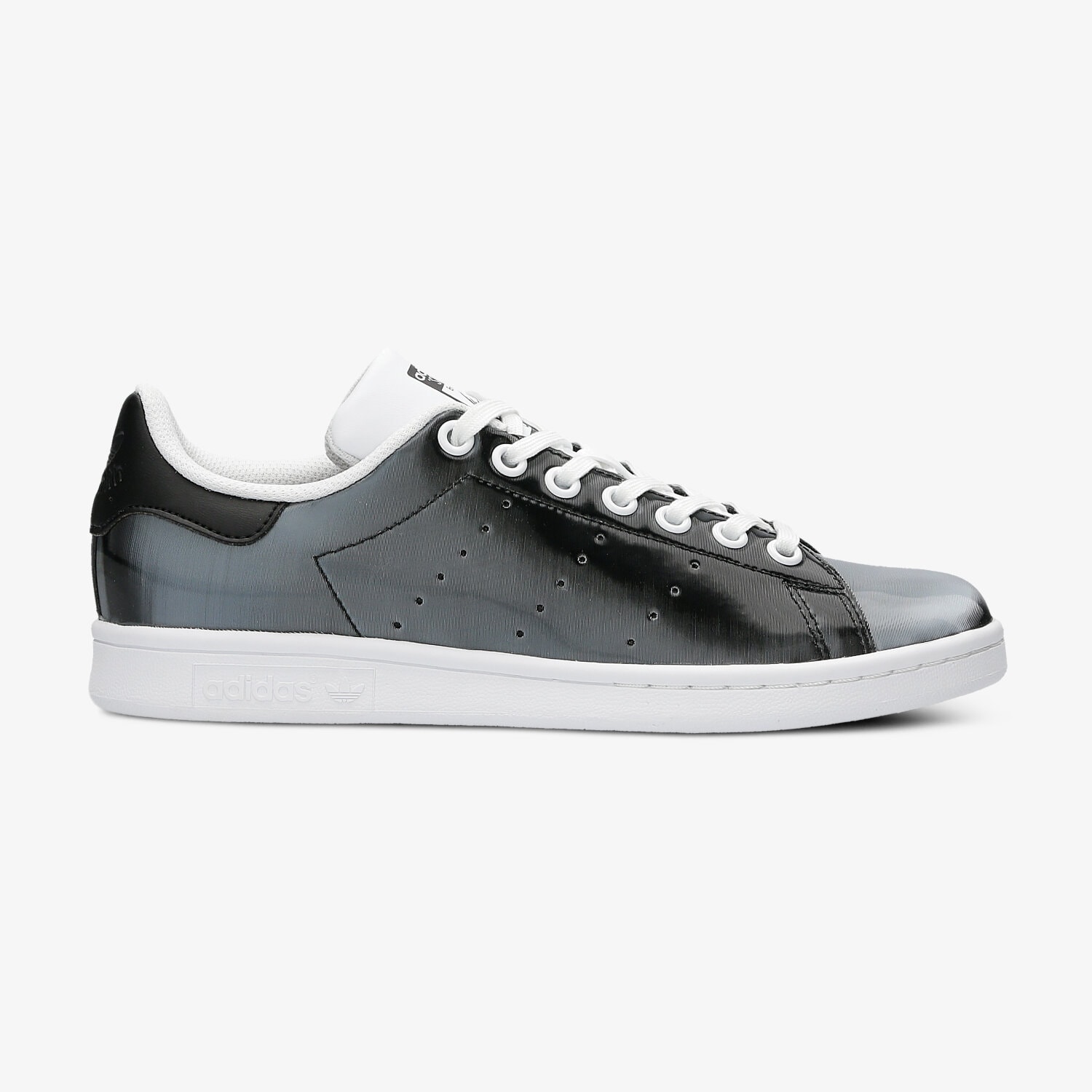 dětské tenisky ADIDAS STAN SMITH LENTIC J BB0291 ŠEDÁ