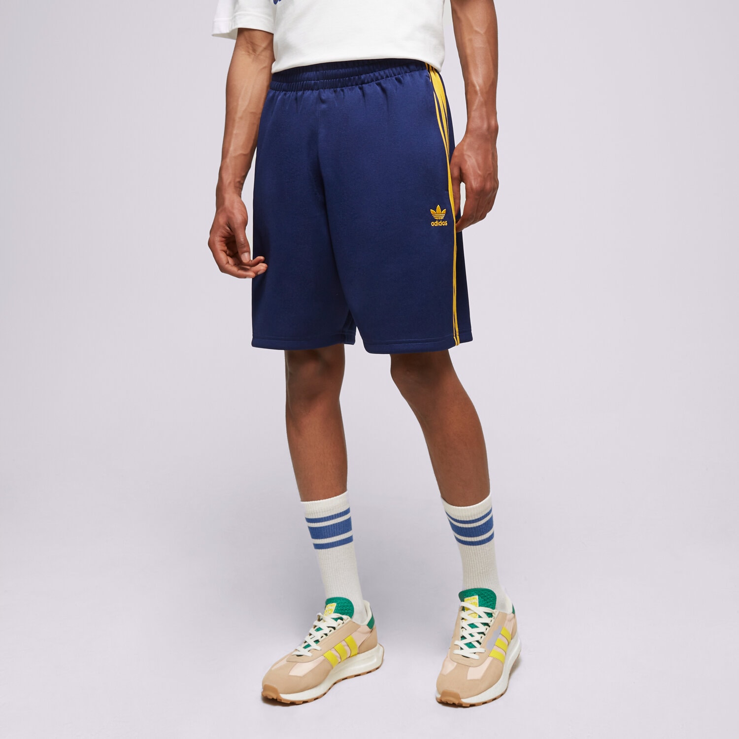 pánské kraťasy ADIDAS ŠORTKY  CL+ SHORT IM4459 TMAVOMODRÁ
