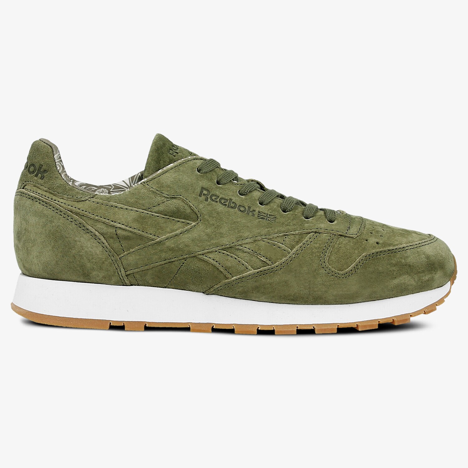 pánské tenisky REEBOK CL LEATHER TDC BS7301 ZELENÁ