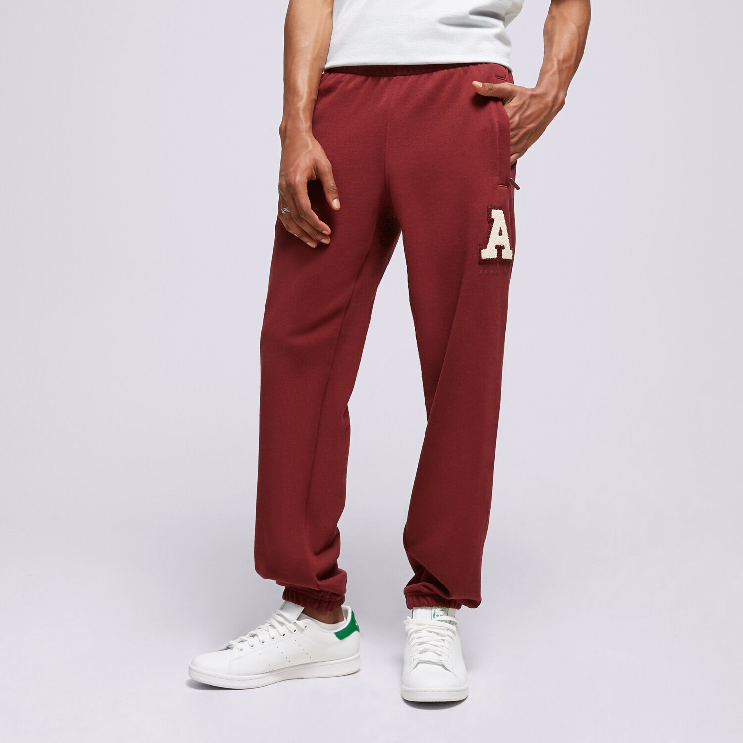 pánské kalhoty ADIDAS KALHOTY  METRO SWEATPANT IC8398 FIALOVÁ