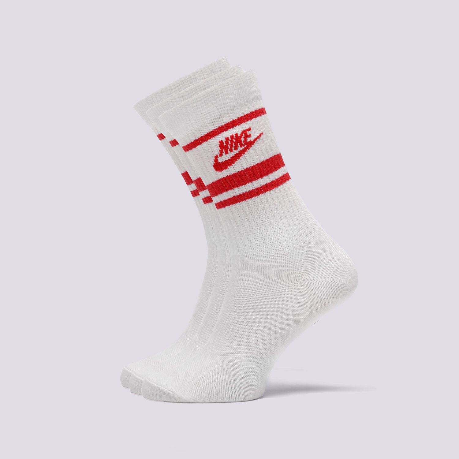dámské ponožky NIKE ESSENTIAL STRIPE SOCKS (3 PACKS)  DX5089-102 BÍLÁ