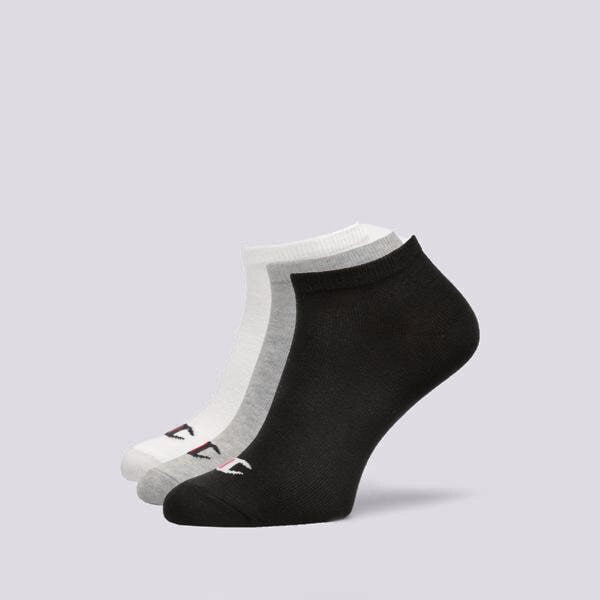 pánské ponožky CHAMPION PONOŽKY 3PK SNEAKER SOCKS U24560EM006 VÍCEBAREVNÁ
