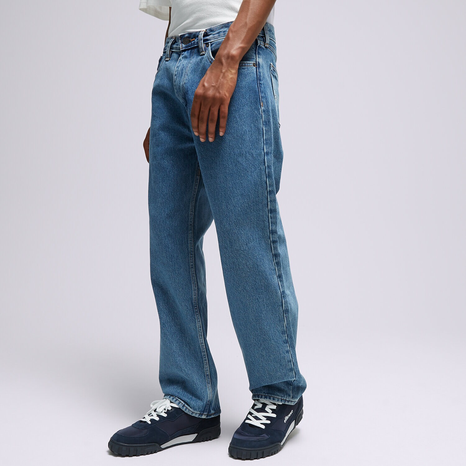 pánské kalhoty LEVI'S KALHOTY  SKATE BAGGY 5 POCKET A2316-0000 MODRÁ