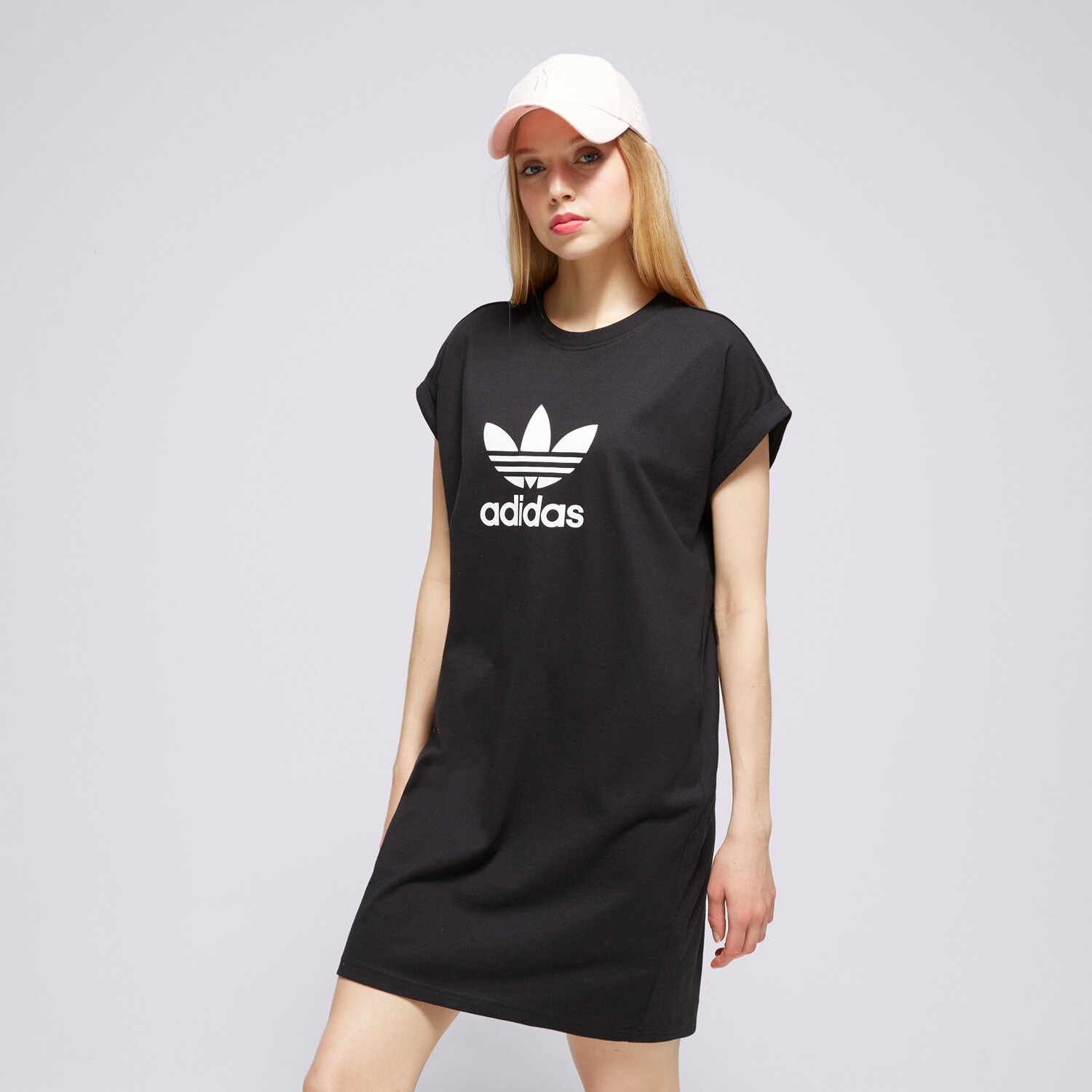 dámské šaty ADIDAS ŠATY NEW TRFTEE IC5483 ČERNÁ
