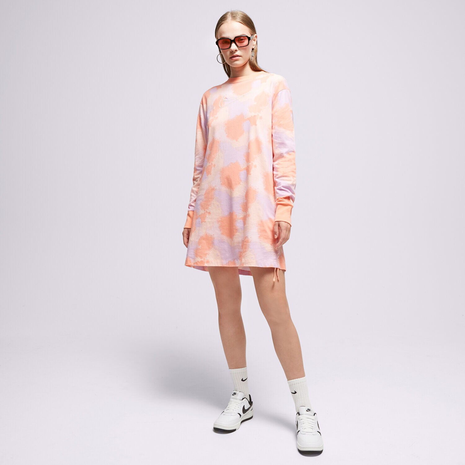 dámské šaty NIKE ŠATY DM3843 DM3843-663 RŮŽOVÁ