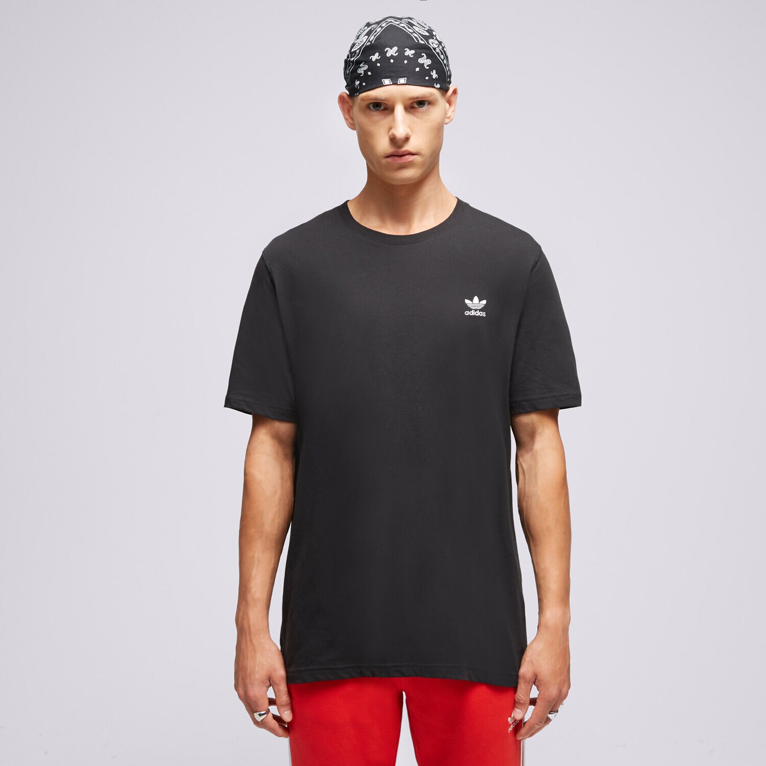 pánské tričko ADIDAS TRIČKO ESSENTIAL TEE IM4540 ČERNÁ