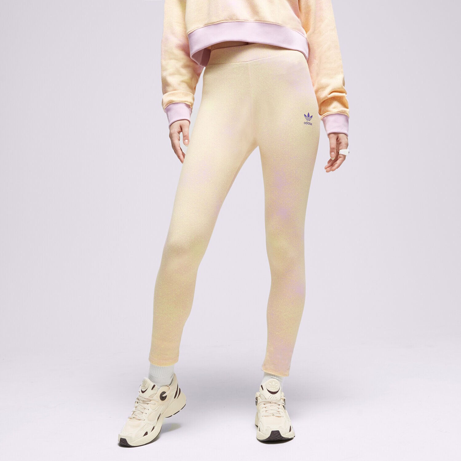 dámské kalhoty ADIDAS LEGGINGS 7/8 LEGGINGS HL6617 VÍCEBAREVNÁ