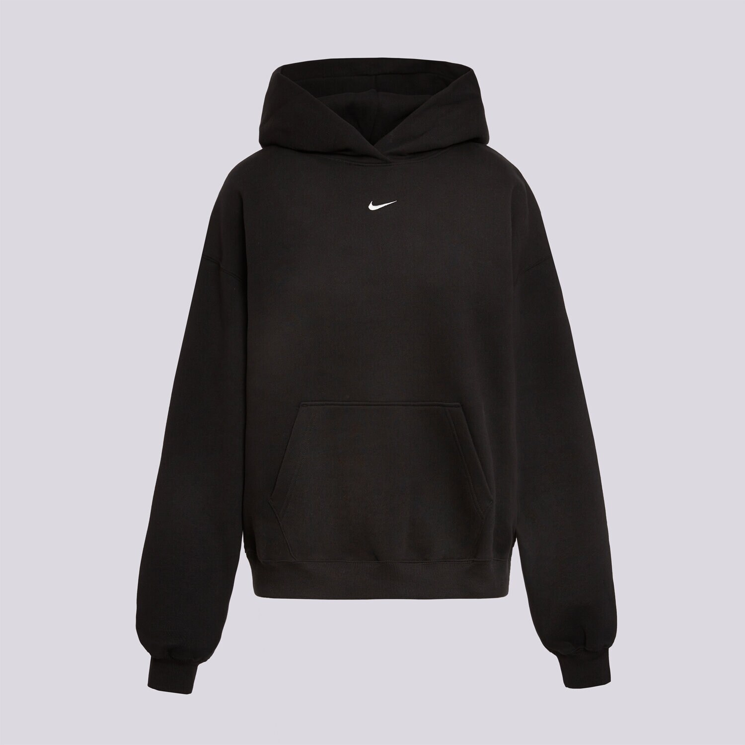 dámská mikina NIKE MIKINA S KAPUCÍ W NK STDO FLC MW OS PO HDY IM8502-001 ČERNÁ