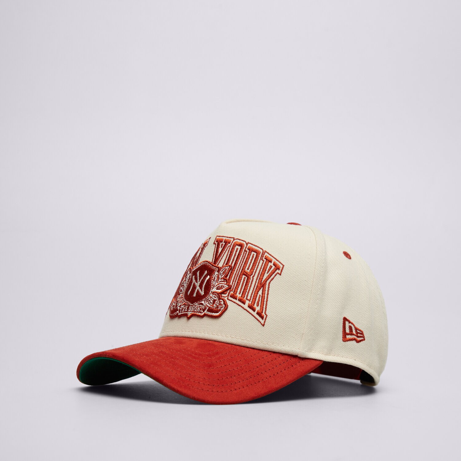 pánská kšiltovka NEW ERA ČEPICE WORDMARK SUEDE EFRAME NYY NEW YORK YANKEES 60915997 BÉŽOVÁ