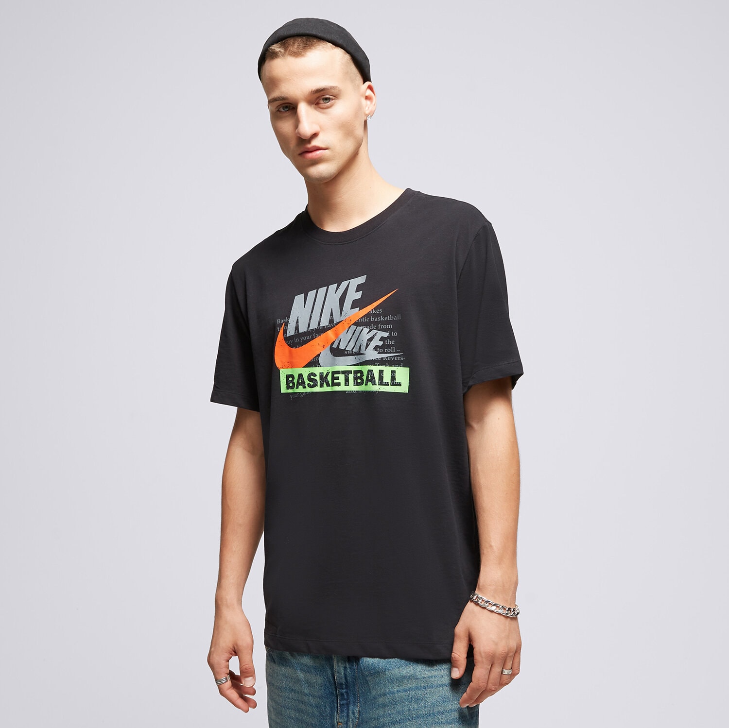 pánské tričko NIKE TRIČKO NIKE DRI-FIT DZ2681-010 ČERNÁ
