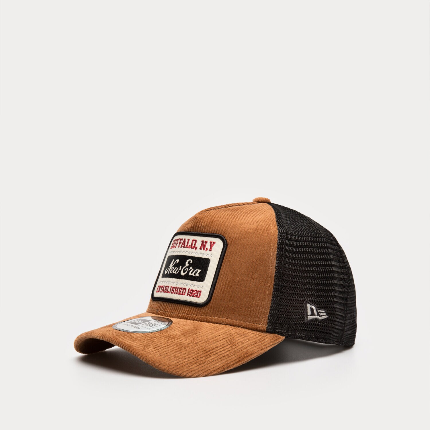 pánská kšiltovka NEW ERA ČEPICE CORD TRUCKER NEWERA BRW NONE 60364187 HNĚDÁ
