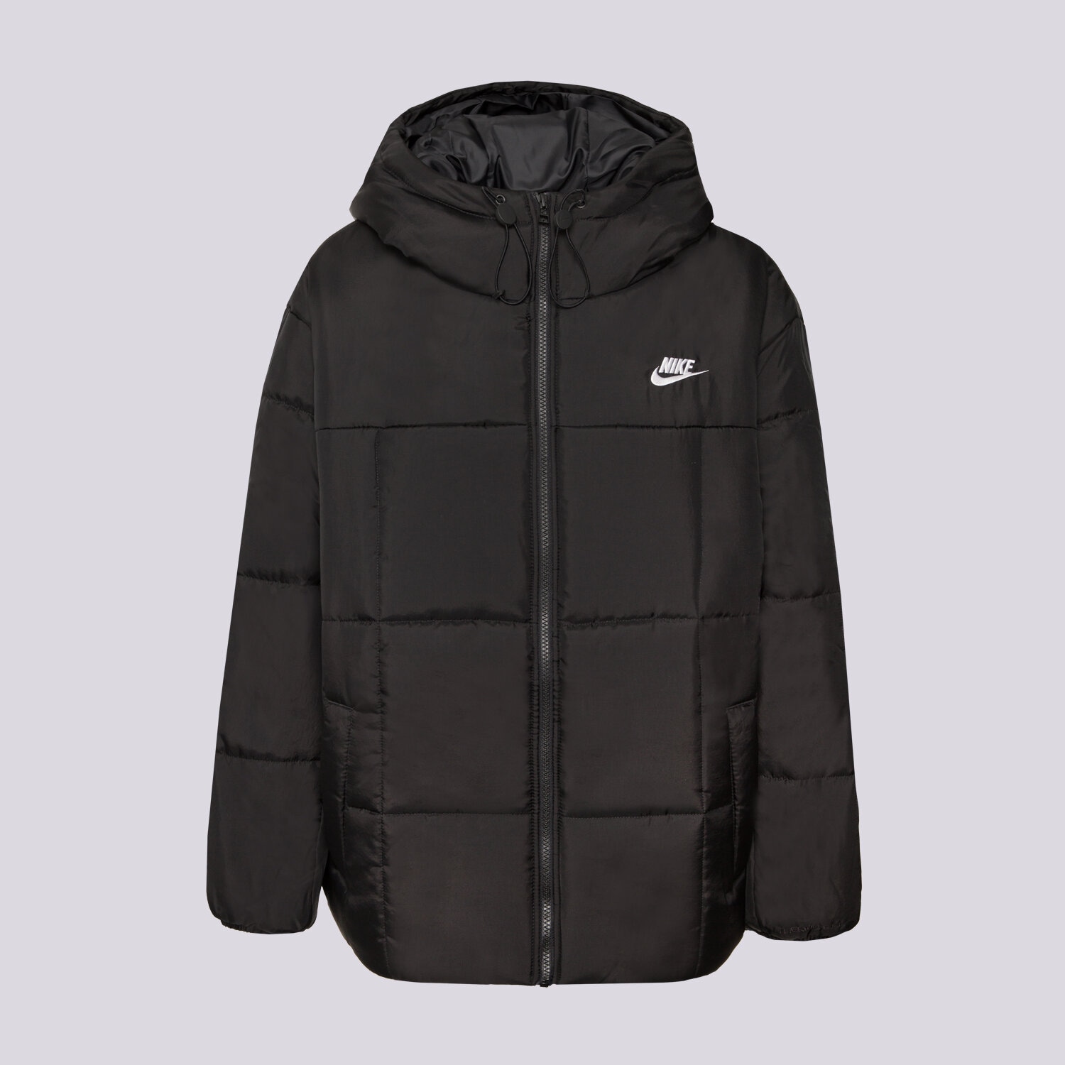 dámská zimní bunda NIKE BUNDA ZIMNÍ W NSW TF THRMR SIZE+ FB7674-010 ČERNÁ