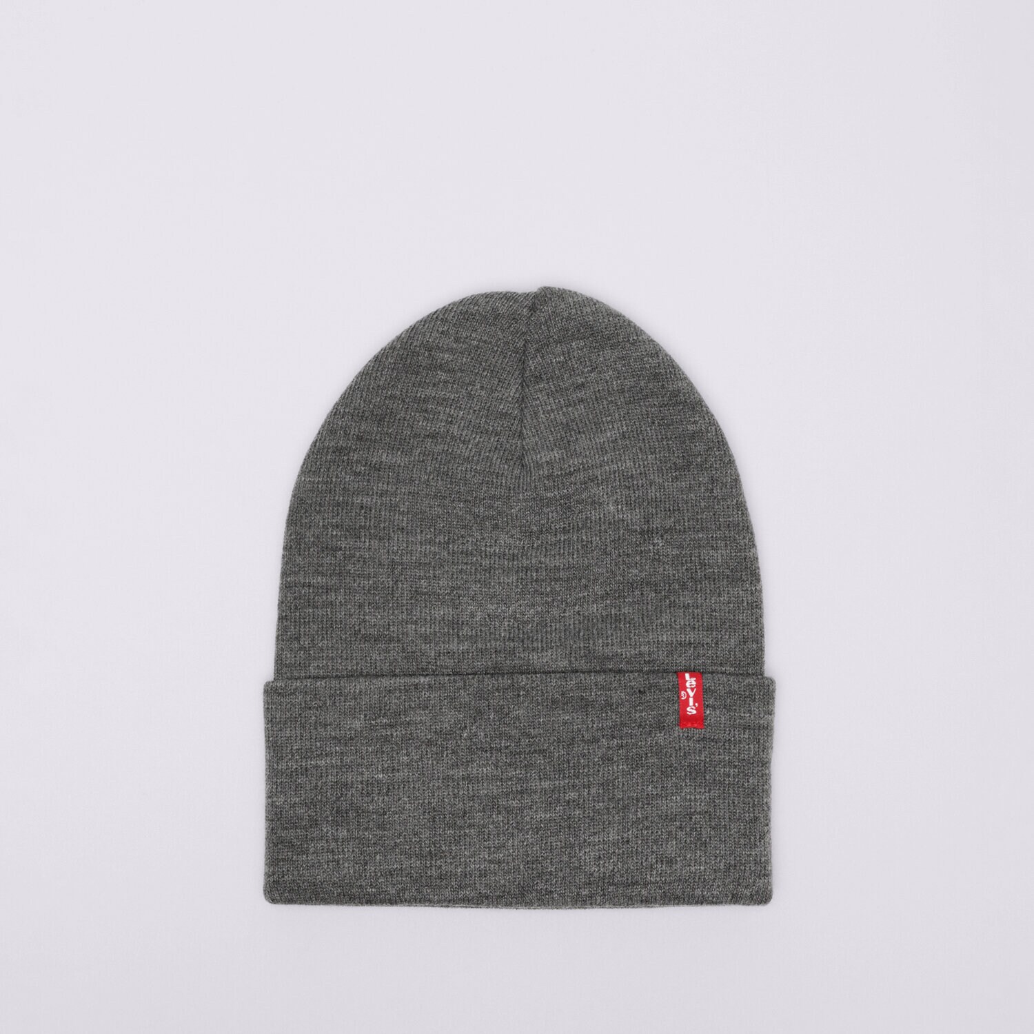 dětská čepice LEVI'S ČEPICE SLOUCHY RED TAB BEANIE 77138-0888 ŠEDÁ