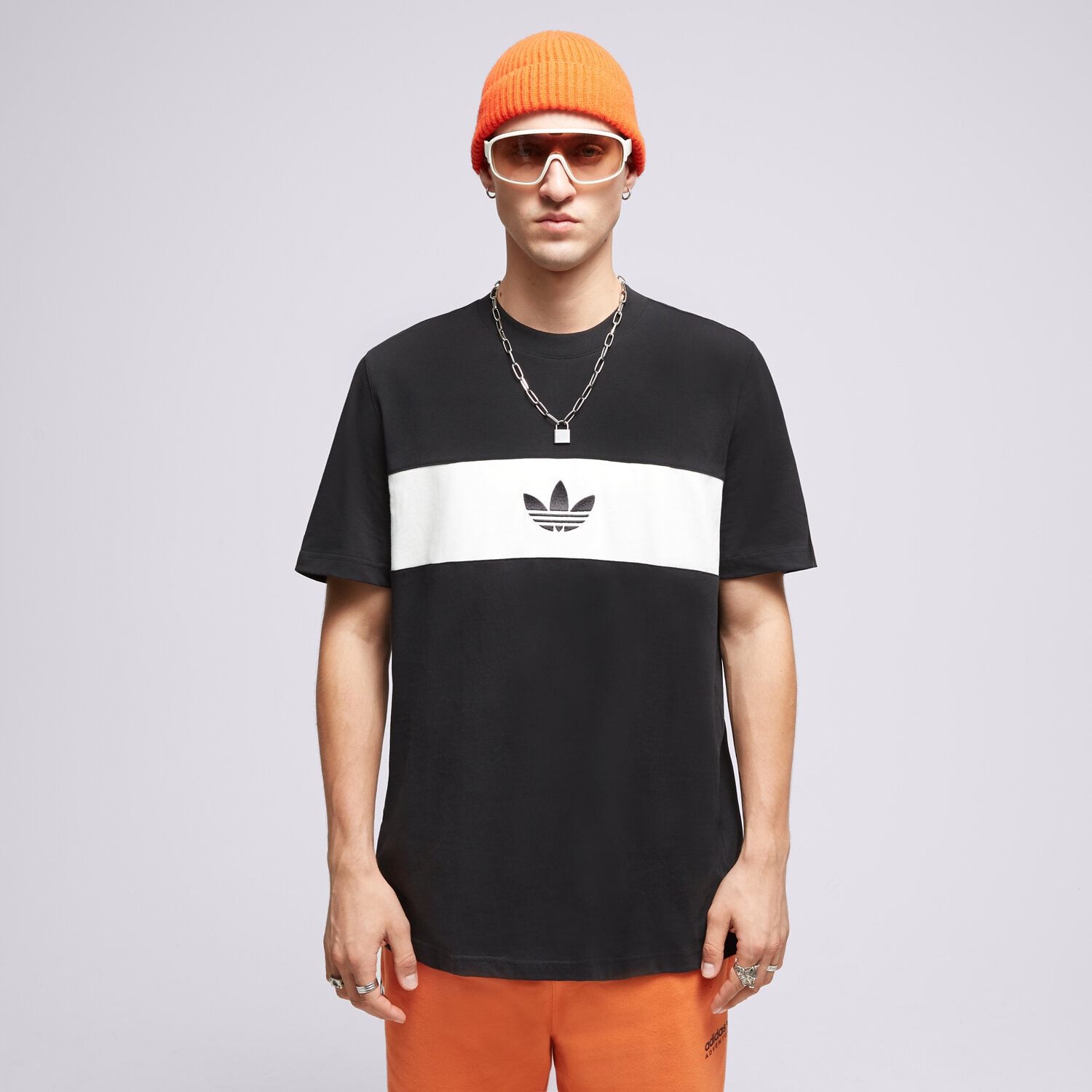 pánské tričko ADIDAS TRIČKO NY TEE HZ0703 ČERNÁ