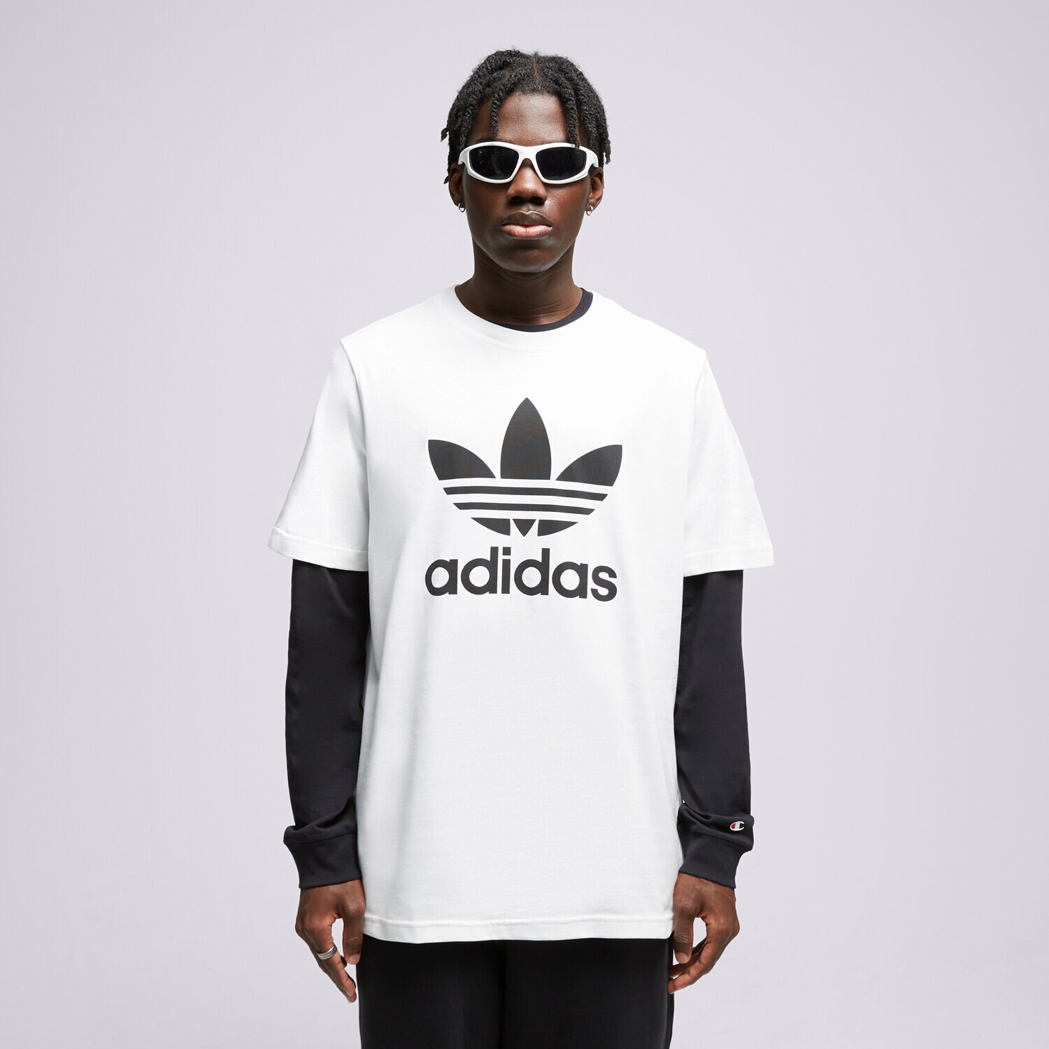 pánské tričko ADIDAS TRIČKO TREFOIL IM4494 BÍLÁ