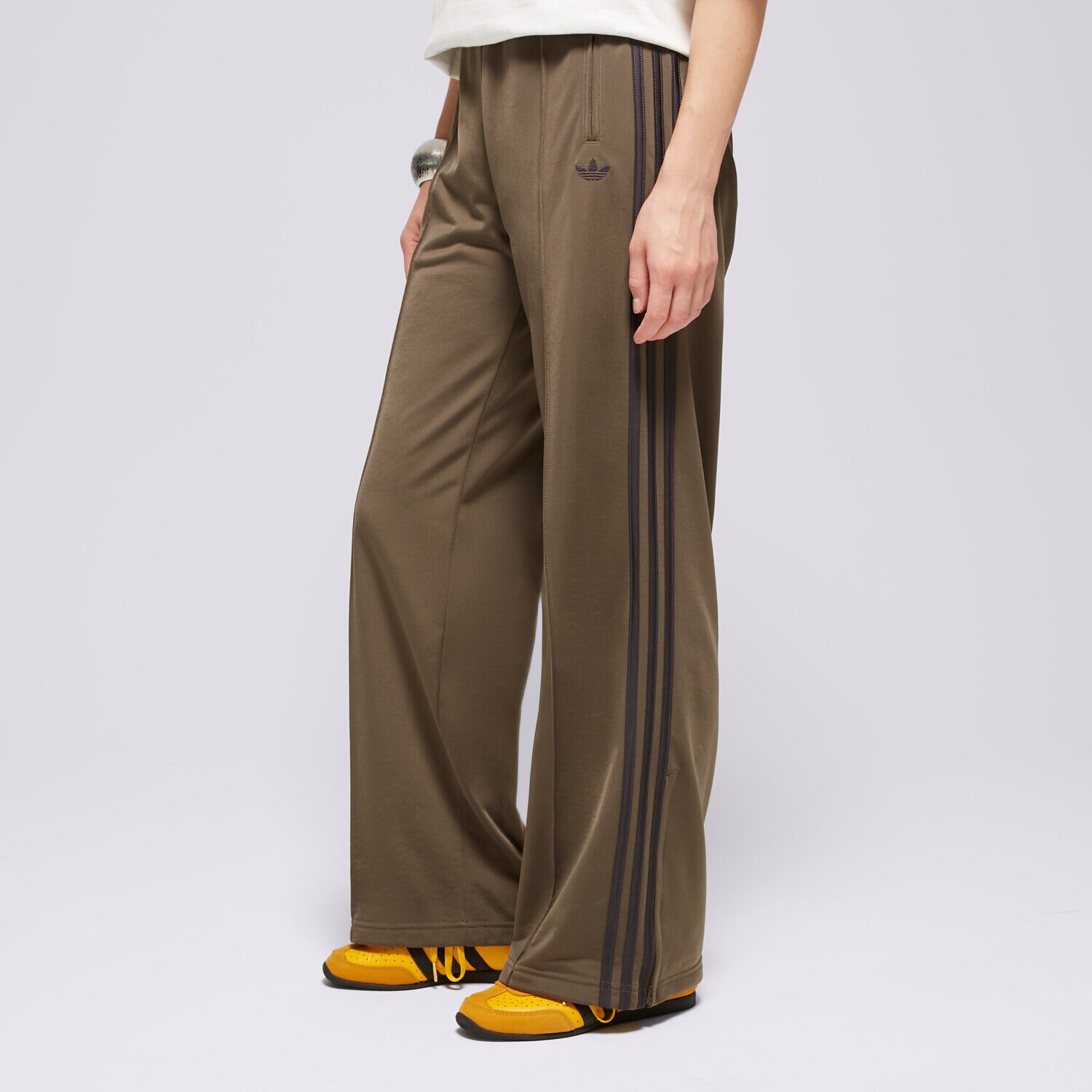 dámské kalhoty ADIDAS KALHOTY  FB LOOSE TP KV2234 KHAKI