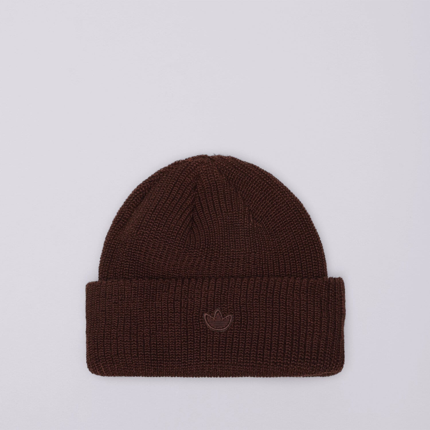 dětská čepice ADIDAS ČEPICE SHORT BEANIE IL8444 HNĚDÁ