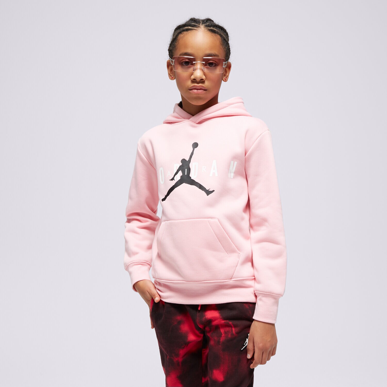 dětská mikina JORDAN MIKINA S KAPUCÍ JDB JUMPMAN SUSTAINABLE BOY 95B910-A0W VÍCEBAREVNÁ