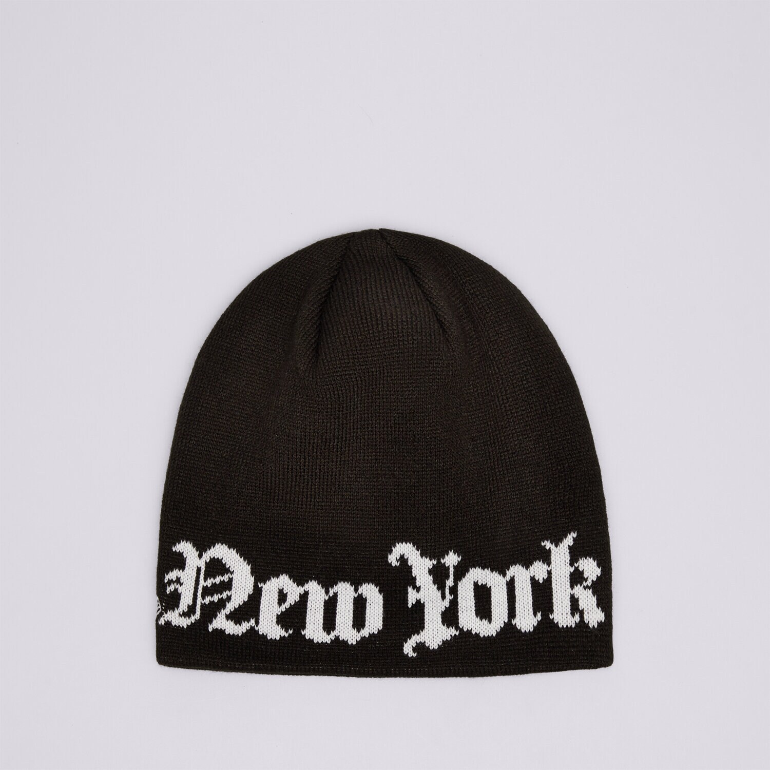 pánská čepice NEW ERA ČEPICE WORDMARK KNIT SKULLY NYY NEW YORK YANKEES 60915959 ČERNÁ