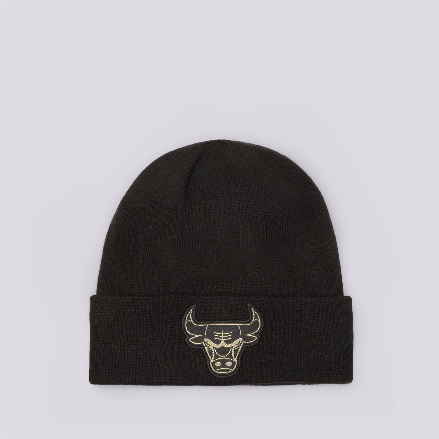 pánská čepice NEW ERA ČEPICE BADGE BEANIE BULLS CHICAGO BULLS 60364359 ČERNÁ