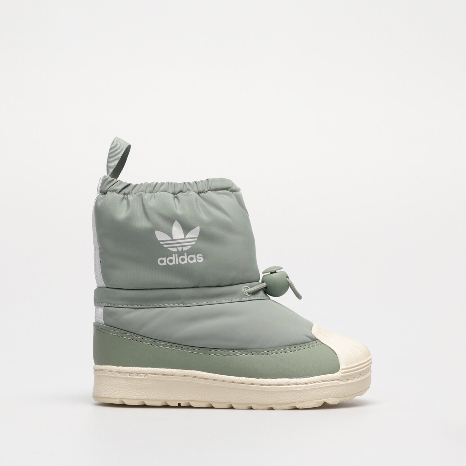 dětská outdoorová obuv ADIDAS SUPERSTAR 360 BOOT I IG5077 ZELENÁ