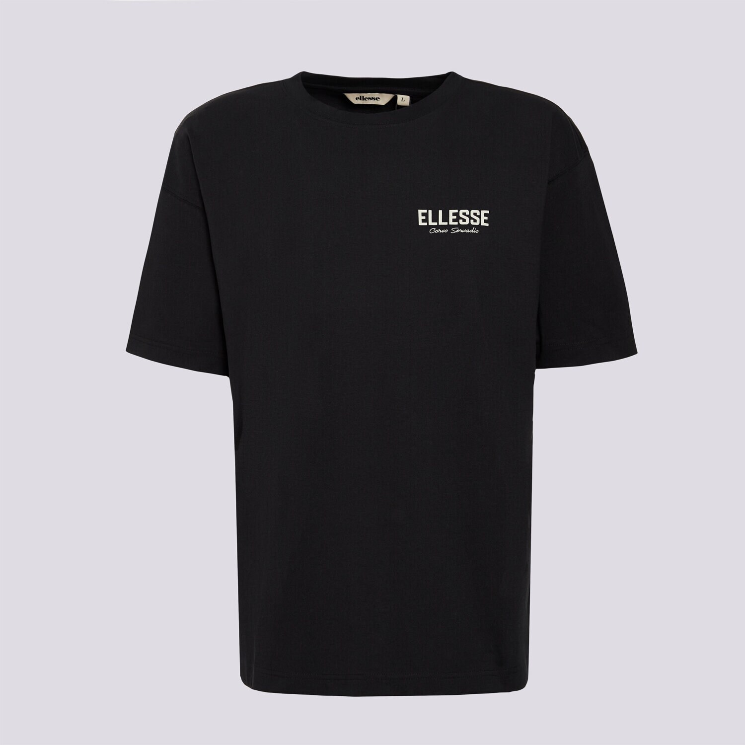 pánské tričko ELLESSE TRIČKO DOLCE VITA TEE SHD24645011 ČERNÁ