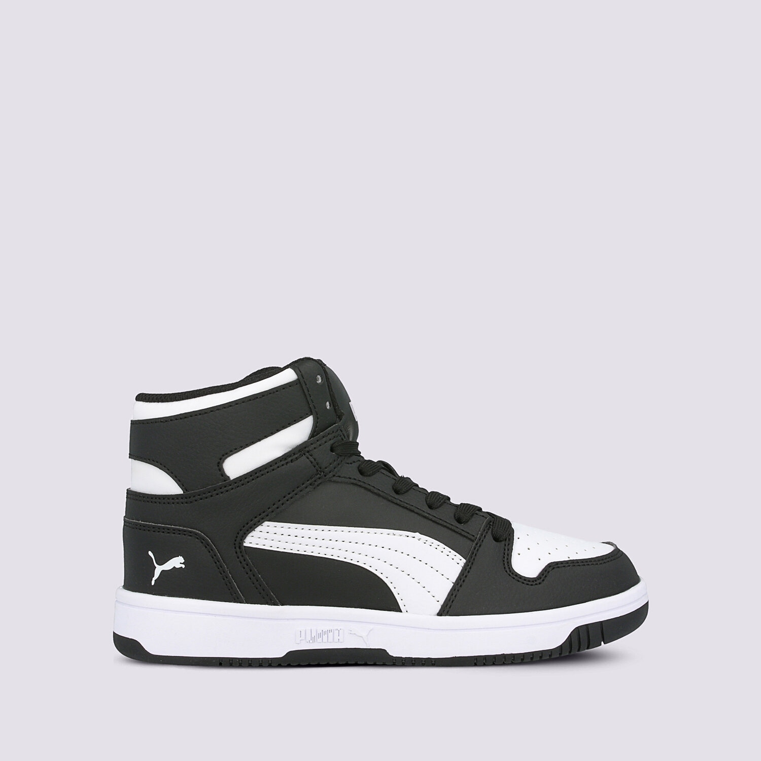 dětské tenisky PUMA REBOUND LAYUP SL JR 370486 01 ČERNÁ