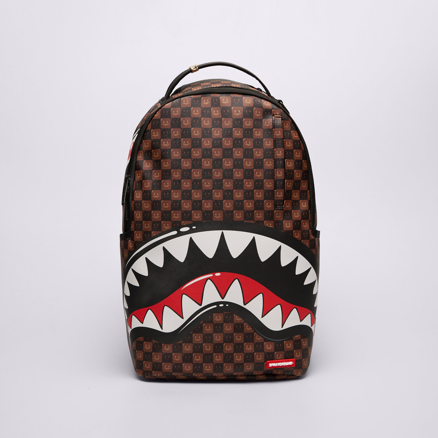 dámský batoh SPRAYGROUND BATOH SHARKS IN PARIS BUBBLE BROWN 910B8634NSZ HNĚDÁ