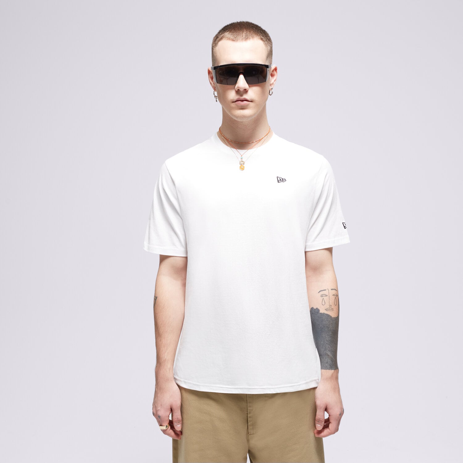 pánské tričko NEW ERA TRIČKO NE ESSENTLS NONE 60416745 BÍLÁ