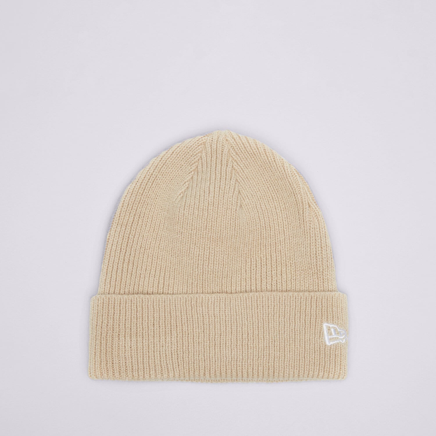 pánská čepice NEW ERA ČEPICE NE WOOL KNIT 60424812 BÉŽOVÁ