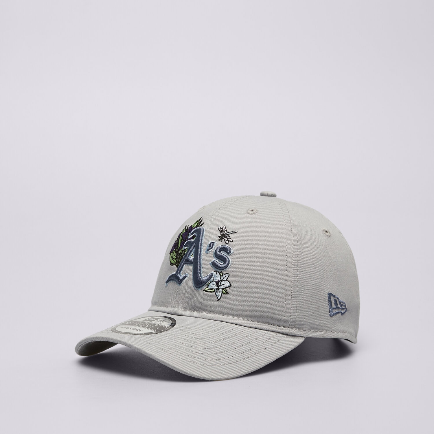 pánská kšiltovka NEW ERA ČEPICE MLB FLORAL 920 ATHLETICS OAKLAND ATHLETICS 60503562 ŠEDÁ
