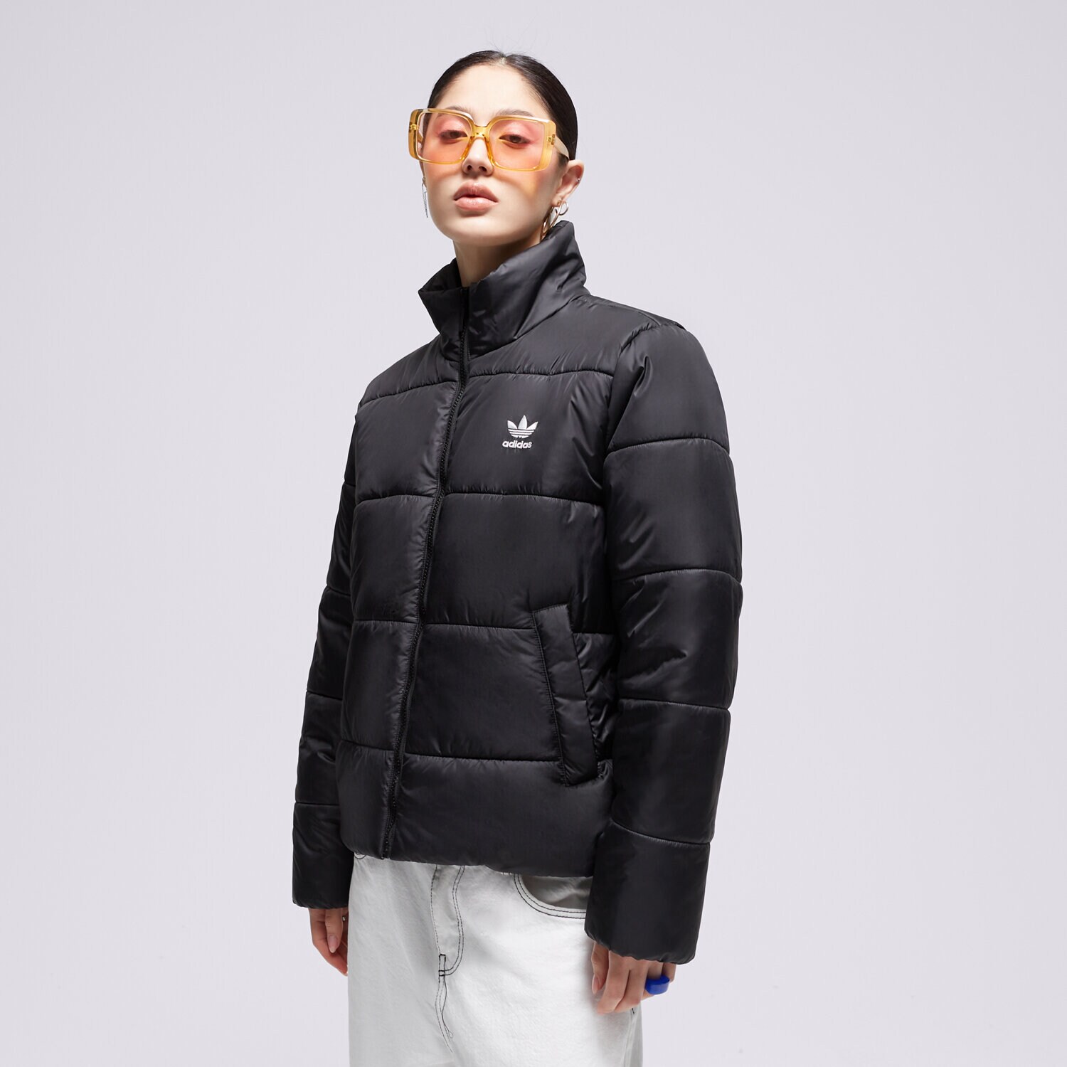 dámská zimní bunda ADIDAS BUNDA ZIMNÍ ADICOLOR PUFFER II8455 ČERNÁ
